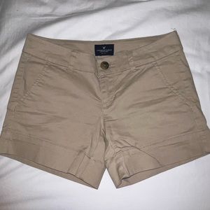 American Eagle Khaki Shorts